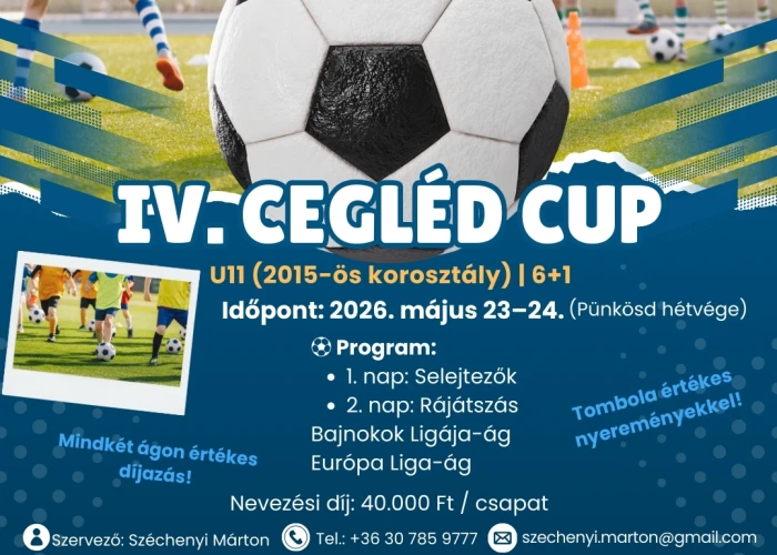 IV. Cegléd Cup - Greenlight Group Kft.